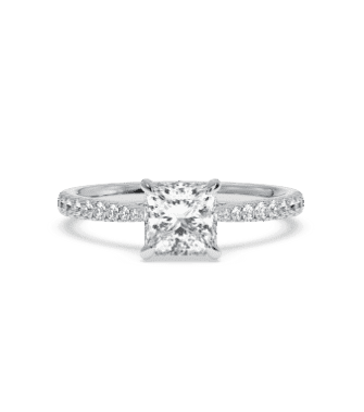 Elizabeth White Diamond Engagement Ring