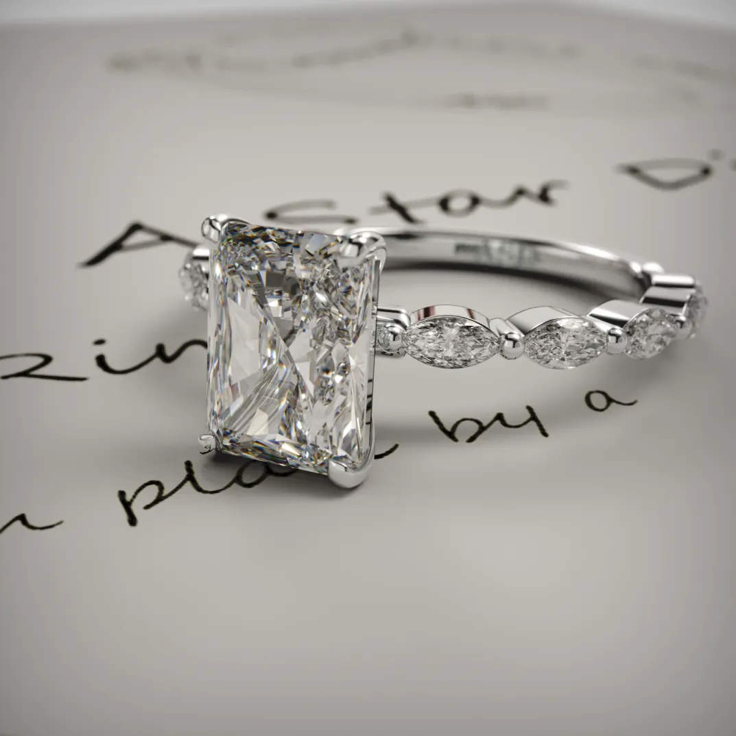 Best White gold engagement rings in london