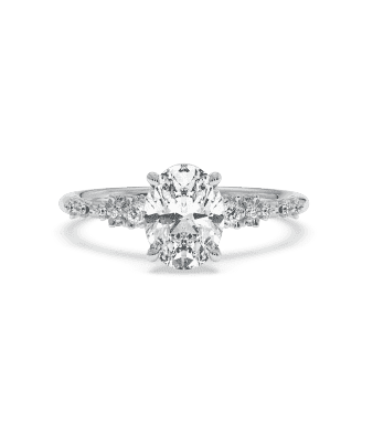 Oval Diamond Engagement Rings